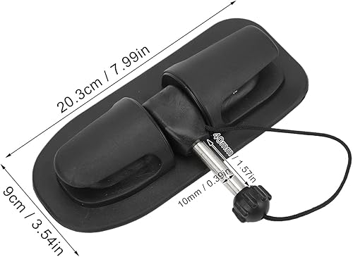 Miniatura 5 de 1 par de soporte de remo para paddle Lock soporte kayak paddle holder clip remo bloqueo parche paleta universal para barco inflable kayak canoa bote