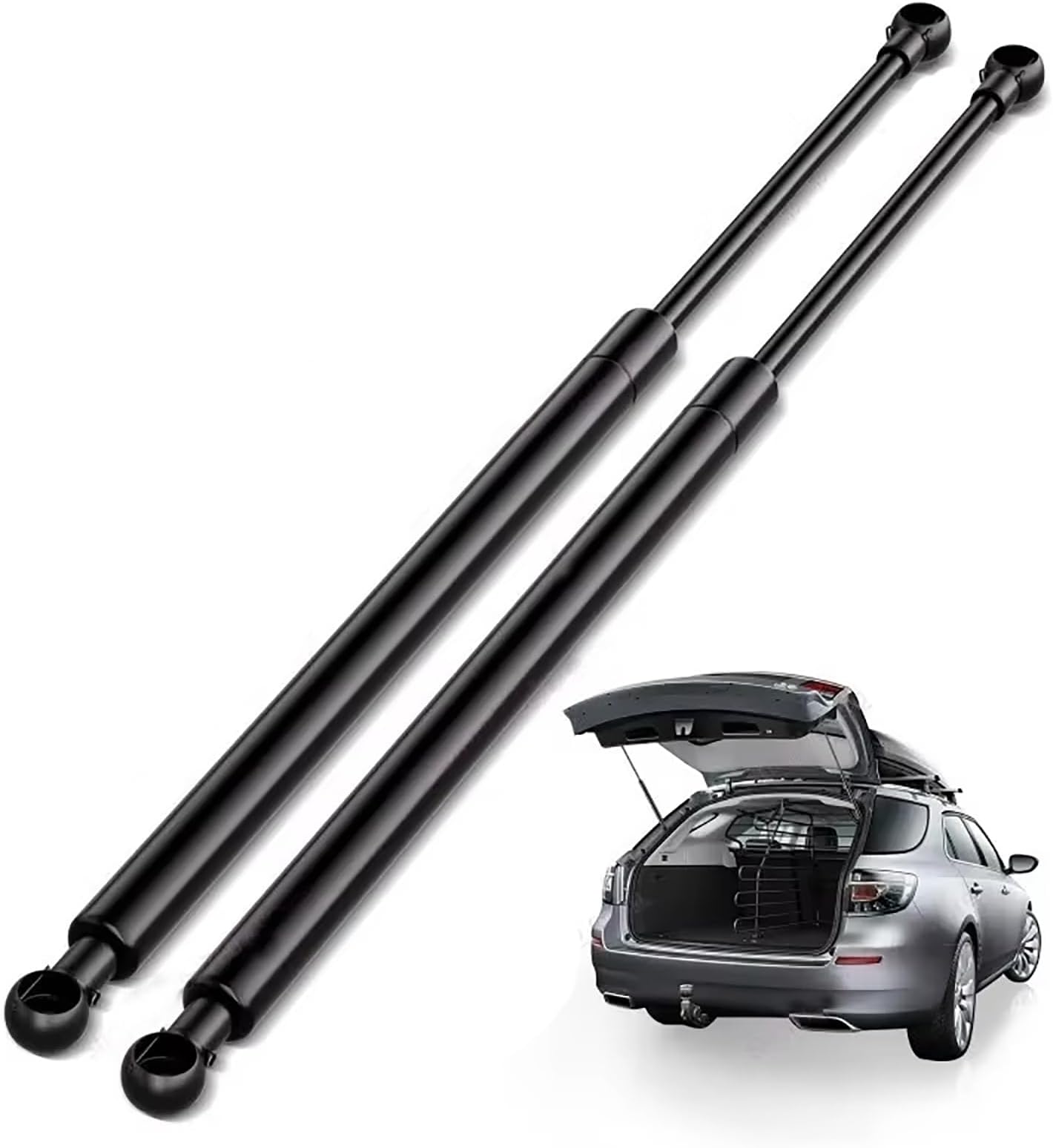 2 Pieces Car Trunk Support Bars, Tailgate Lift, Gas Spring, Shock Absorber, Compatible with Volvo XC60(156) 2008-2020(OEM-31297156)