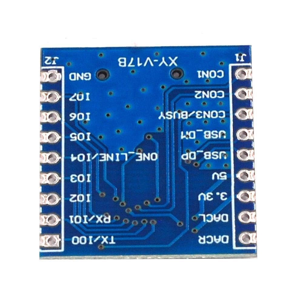 Serial Port Control Voice Module MCU IO Control SD/TF Card MP3 Player Board XY-V17B