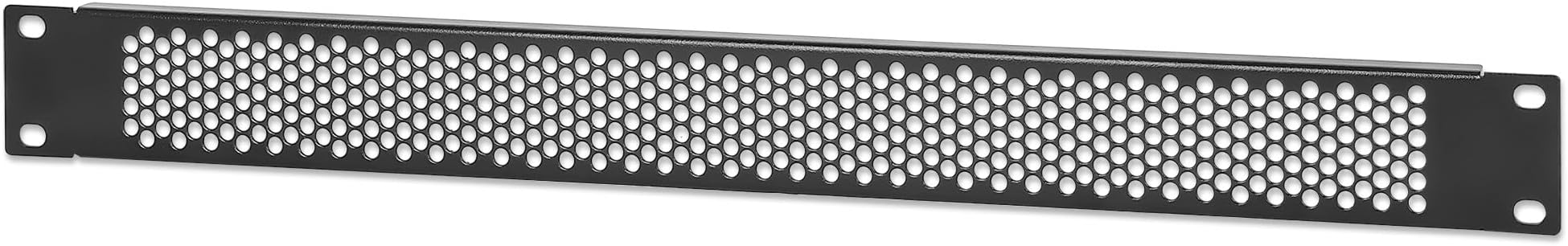 Intellinet 19” Vented 1U Blank Rack Mount Panel Spacer with Venting for 19in Server Rack Enclosure or Network Cabinet-3 Yr Warranty-716307