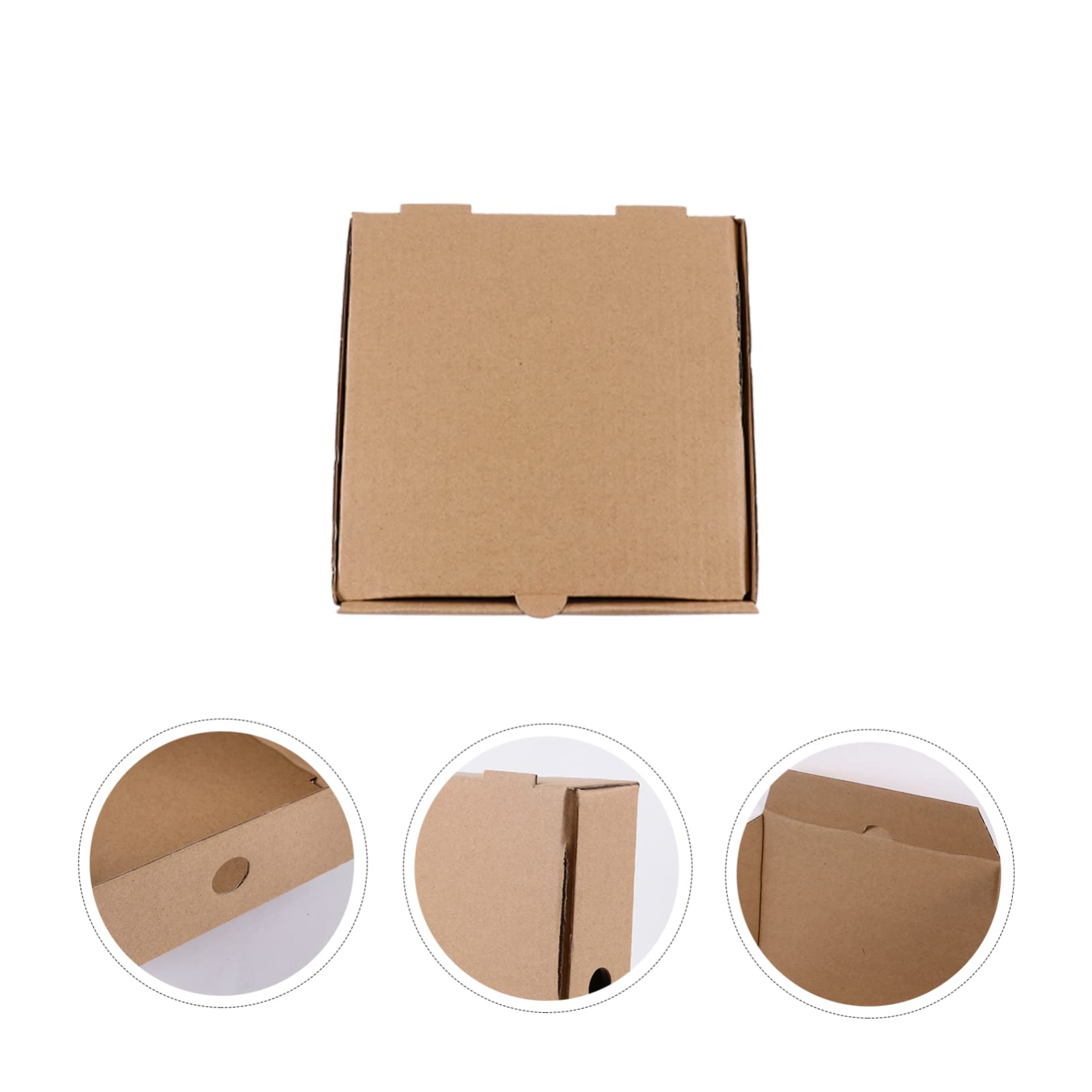 PLAFOPE Mini Pizza Case Cardboard Pizza Boxes Folding Design Cajas De Cartón Para