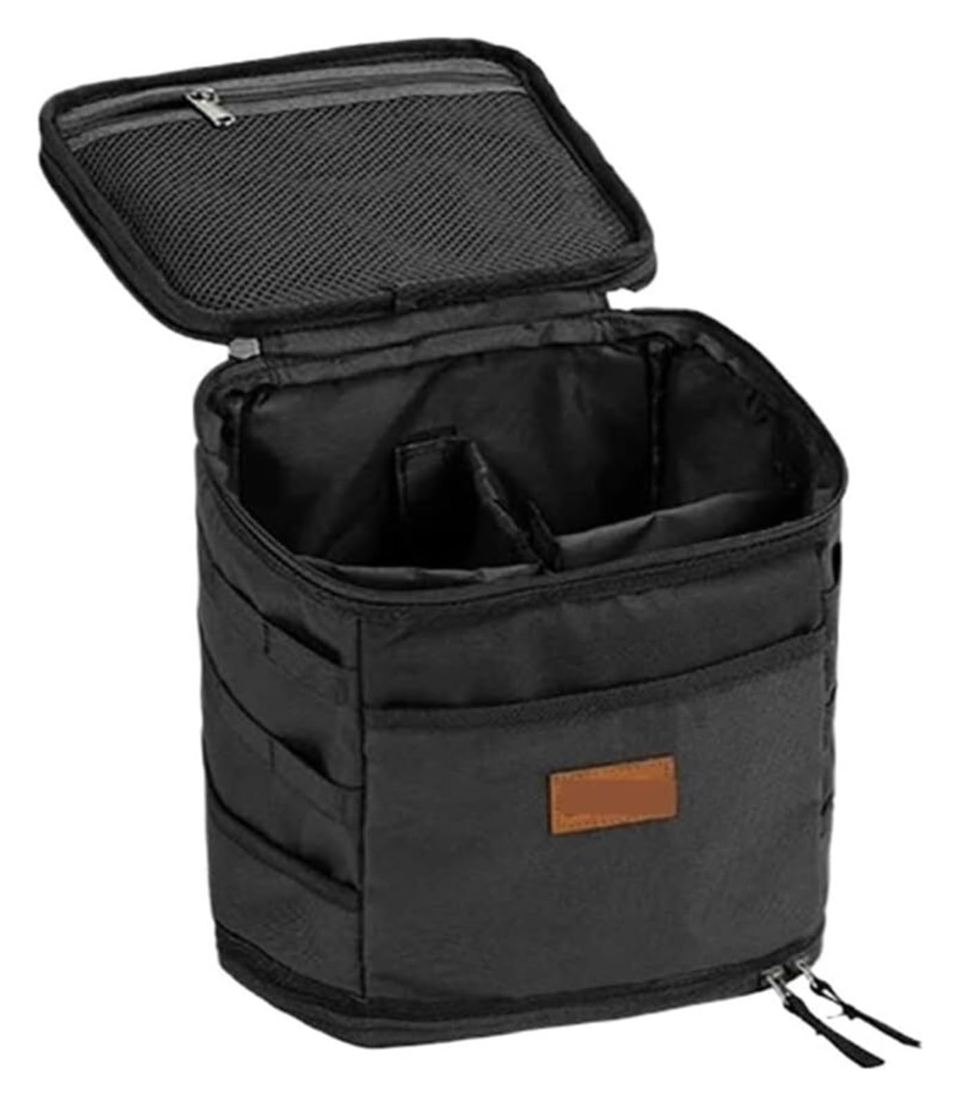 Borsa portaoggetti per esterni di grande capacità, borsa portatile per campeggio ed escursionismo, resistente tessuto Oxford per picnic e organizzazione degli attrezzi
