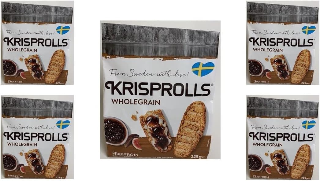Pagen Wholegrain Complets Krisprolls - 225g - 5 pack