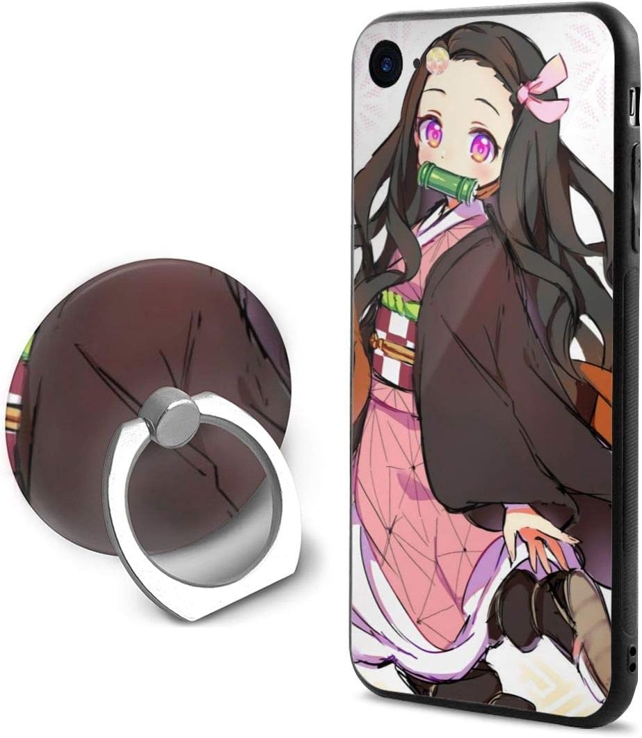 Amazon Com Nanzyang Nezuko Kamado Cell Phone Cases For Iphone 6 Plus 6s Plus Back Cover Apple 6p Mobile Shell Protective Basic Iphone 6s Plus Case Soft Tpu Pc Ring Bracket Holder Stand Finger Grip Kickstand