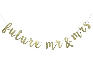 Elegant 'Future Mr & Mrs' Banner for Unforgettable Couple's Showers