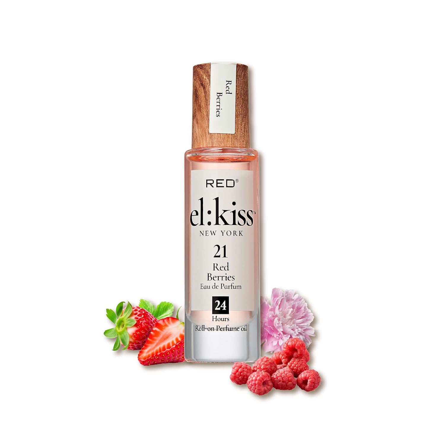 EL KISS Roll On Perfume Red Berries Inspired by YSt Ls Mon Paris Eau de Parfum 12mL 40