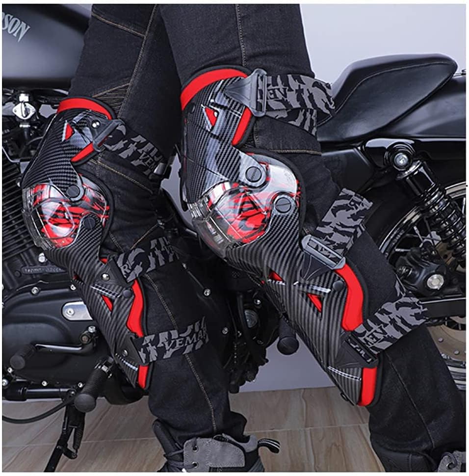 Knee and Shin Guards Motorcycle Protective Gear for Adults Hard Collision Avoidance Motocross Racing Knee Protector Shin Guards Motorbike Knee Guards Shin Protector - Image 8