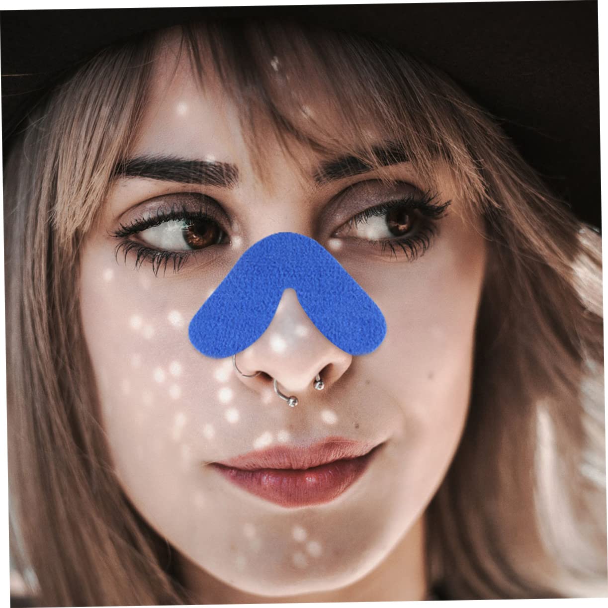 BESTYASH 5 Set Cuscinetti Nasali Regolabili per Maschera Morbido Fleece Protezione per Naso Comfort Ottimale e Riduzione Rossori Adatti per Uso e Notturno