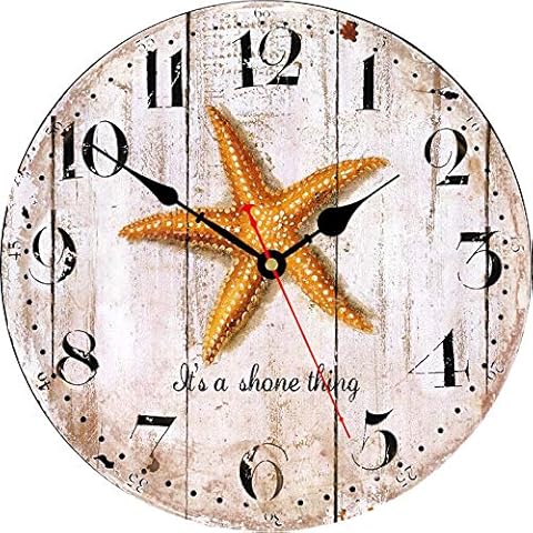 Toudorp Reloj de Pared de 14 Pulgadas con Pilas Cover