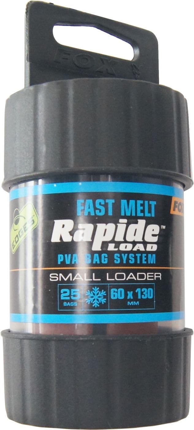 Fox Edges Rapide System Fast melt - Befüller + PVA Beutel zum Karpfenangeln, Wasserlösliche Taschen zum Anfüttern von Karpfen