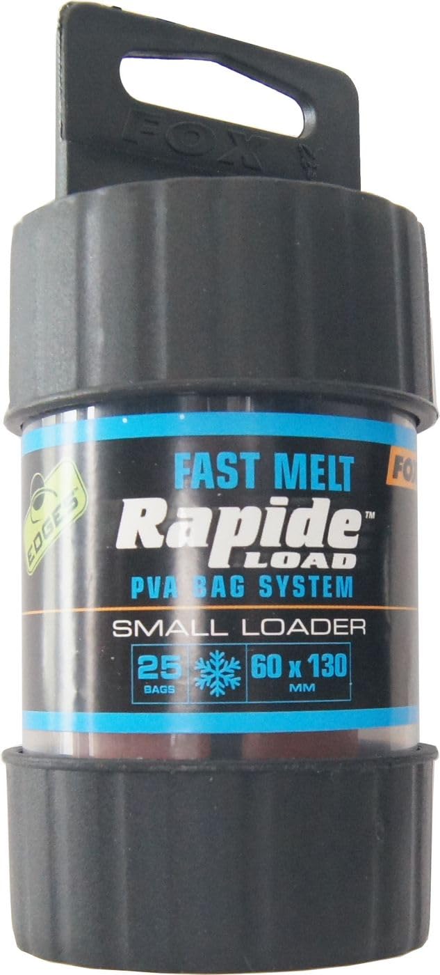 Fox Edges Rapide System Fast melt - Befüller + PVA Beutel zum Karpfenangeln, Wasserlösliche Taschen zum Anfüttern von Karpfen
