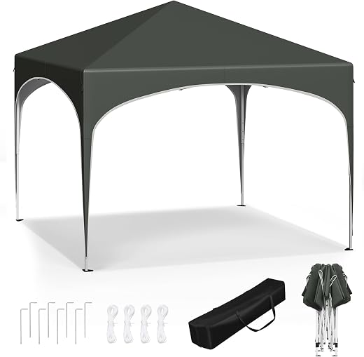 WOLTU Pavillon Pop-Up wasserdicht Sonnenschutz
