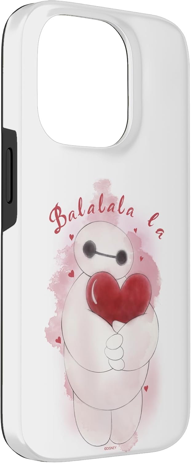 iPhone 14 Pro Disney Big Hero 6 Valentine's Day Baymax Balalalala Case