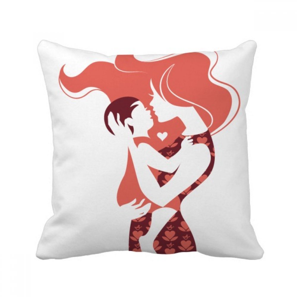 Oreiller ange Cupidon au coeur rouge multicolore pour sublimer la décoration de votre canapé