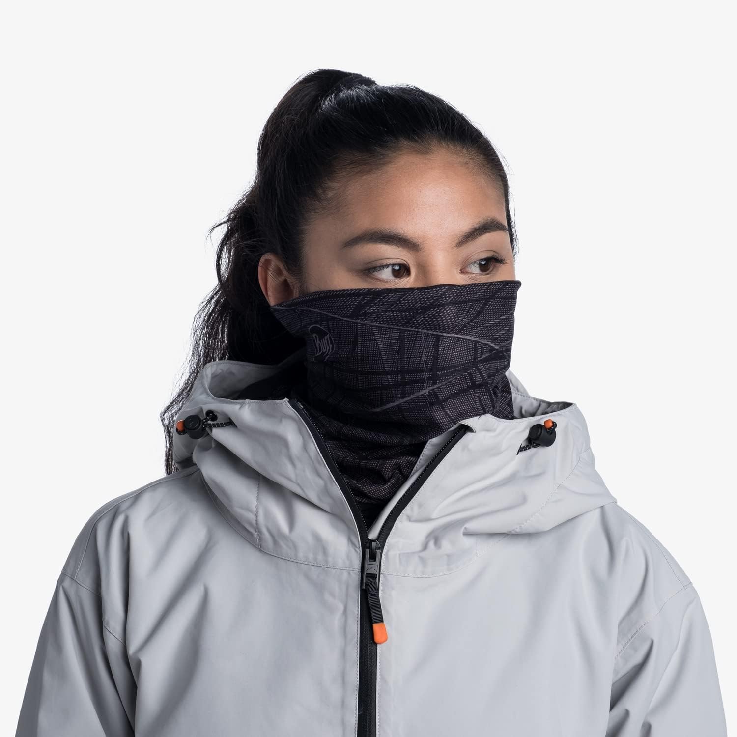 Buff Polar Neckwear~ Embers black