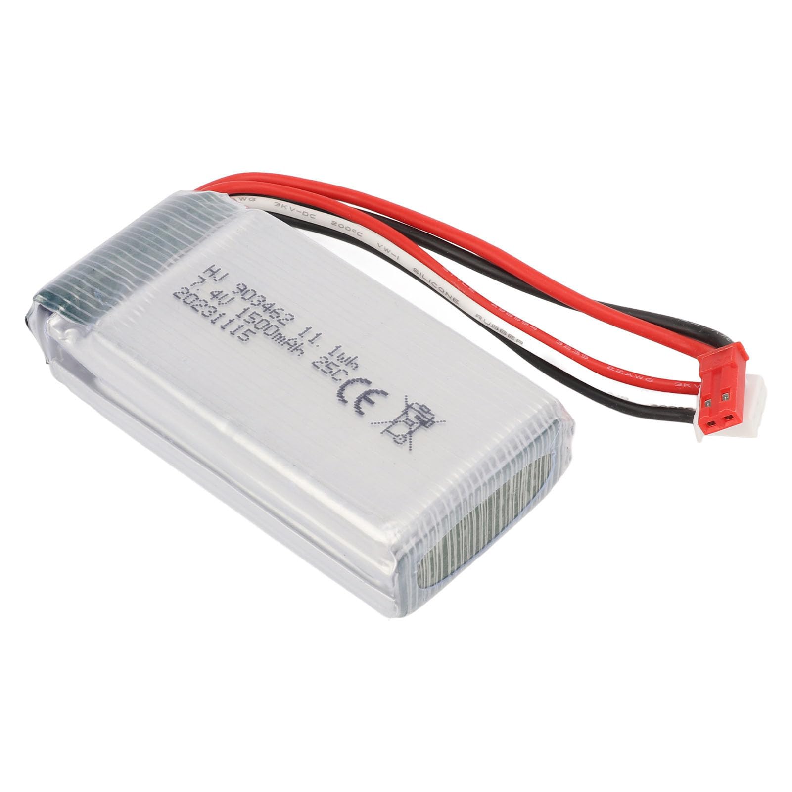 EMUKOEP Batterie au Lithium Polyvalente 7,4 V 1500 MAh pour Voiture RC pour FT009 et L969 – Construction Haut de Gamme
