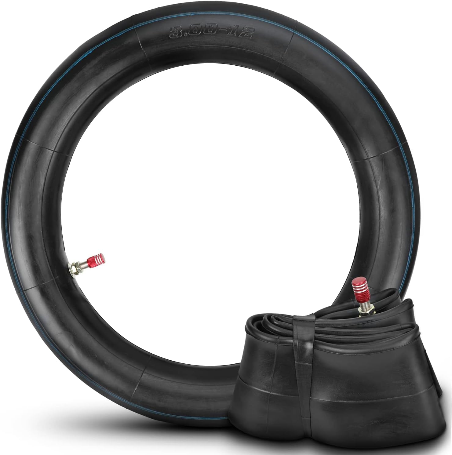 GREHUA 2.75 3.00-12 80/100-12 inch Rear Inner Tube for SSR 110cc 125cc 90cc KLX110 PW80 TTR90 TTR110 XR50 XR70 CRF50 CRF70 CRF110 DRZ110 Coolster QG-214 Apollo RFZ Pit Dirt Off Road Bike Parts