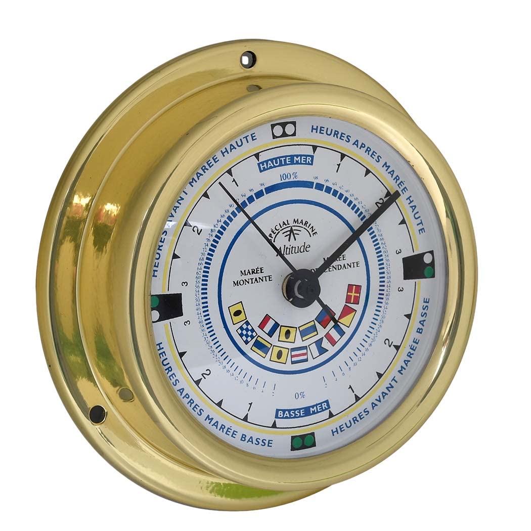 Delite 858sfimfr Altitude indicateur de marée Drapeau de signalisation Echelle Française L x H 125 mm x H 40 mm