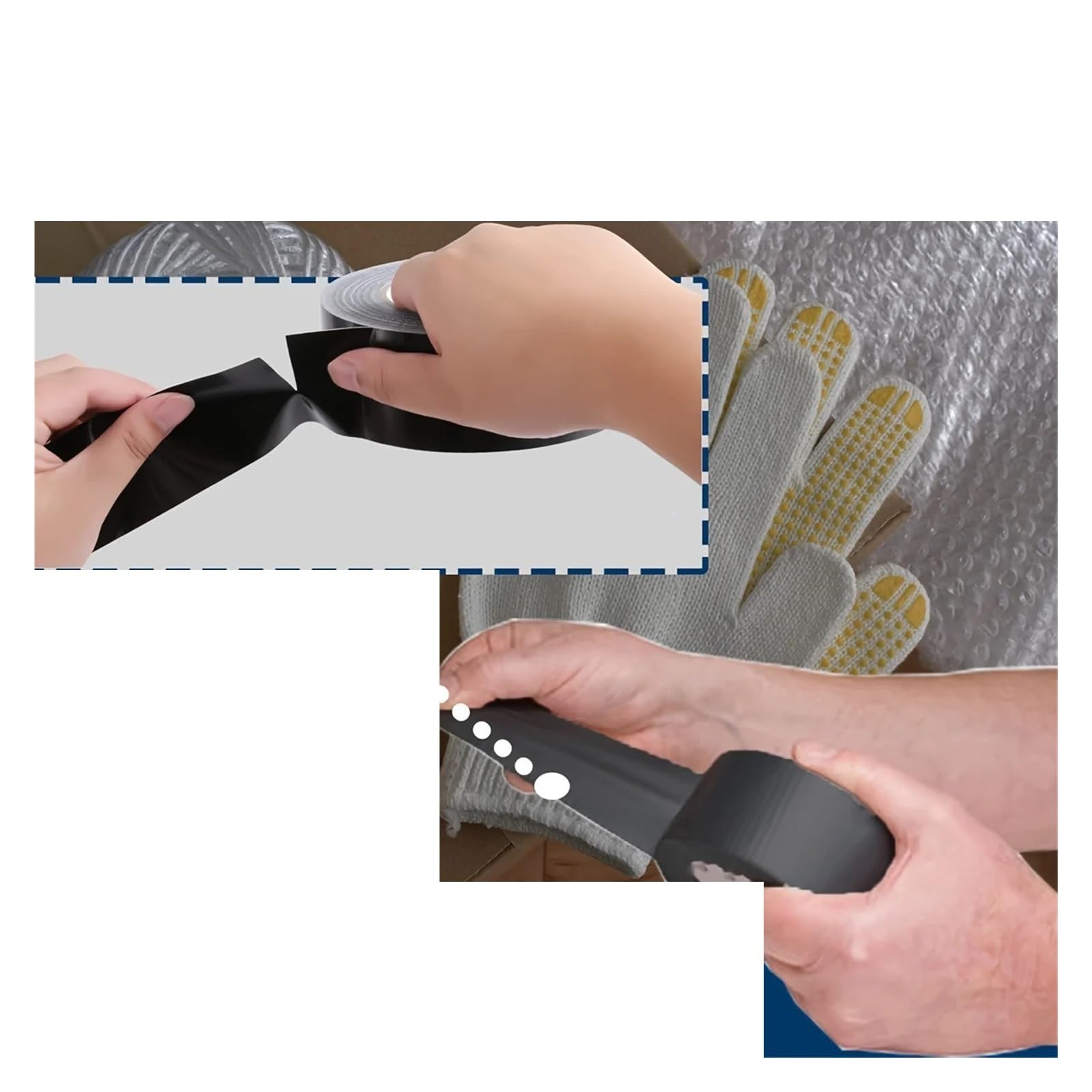 Cinta Adhesiva De Tela 4 Piezas Para Estores