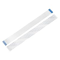 Vista 64 de uxcell Cable plano flexible, 5 pines 0.020 in paso 1.181 in FPC FFC cable de cinta 5pcs (tipo A)