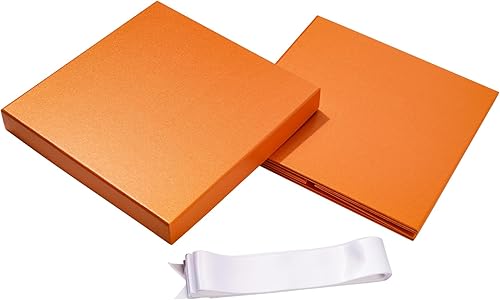 Miniatura 5 de RUSPEPA Caja de regalo de cumpleaños mediana con tapas, cinta y papel de seda, caja de regalo plegable, 1 unidad, 9 x 9 x 9 pulgadas, color negro