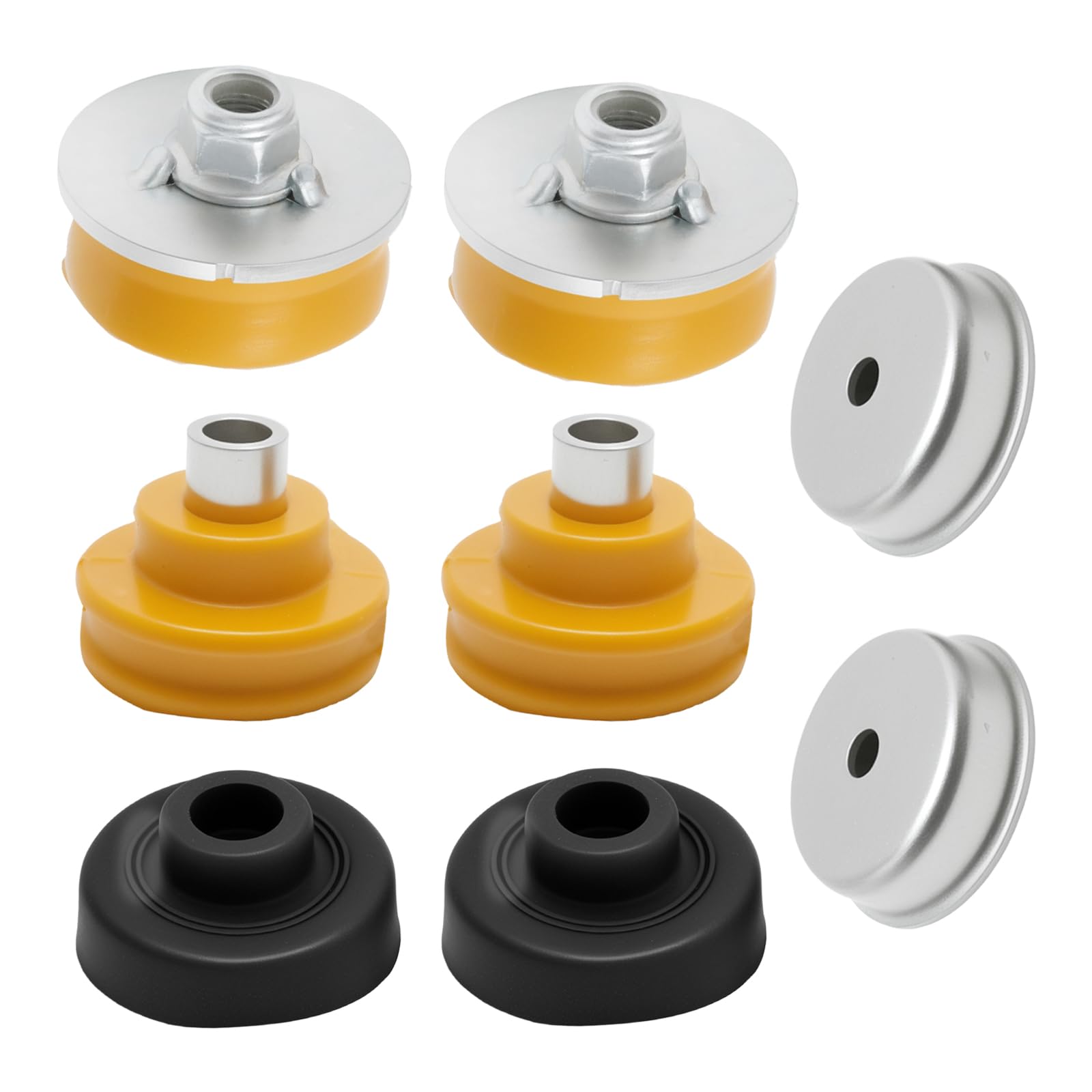 Hoypeyfiy 33506767010 Kit de réparation de roulement d'amortisseur arrière gauche et droit pour BMW Série 1 3 X1 E81 E82 E84 E87 E88 E90 E91 E92 E93
