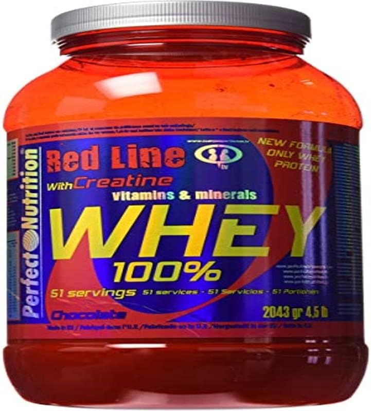 Perfect Nutrition 4.5 Lb Red Line 100 Percent Whey Protein Chocolate