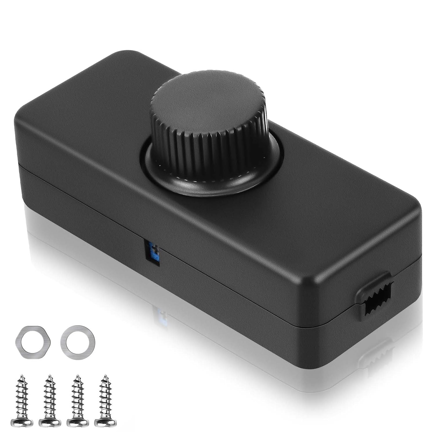 LED Dimmer Switch 1 Gang, 220V240V Trailing Edge Dimmer Rotary ON/OFF