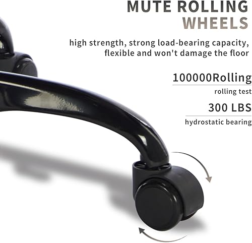 Miniatura 6 de Silla de juegos con masaje, silla ergonómica para juegos de PC con reposapiés, cómodo reposacabezas y soporte lumbar, silla de juegos de respaldo