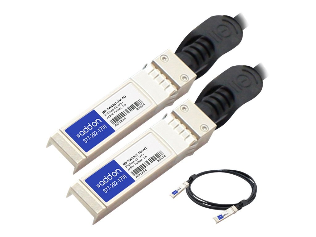 Addon-NetworkingTwinaxial Cable (SFP-TWNACT-3M-AO)