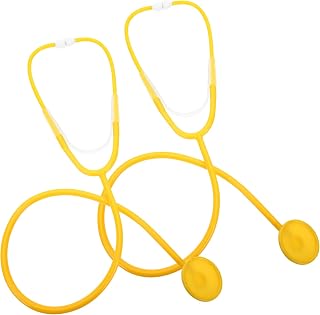 BESPORTBLE 2pcs Stethoscope Realistic Doctor Playset for Safe Medical Role Play Accessory for Halloween Cosplay and Learning Activities