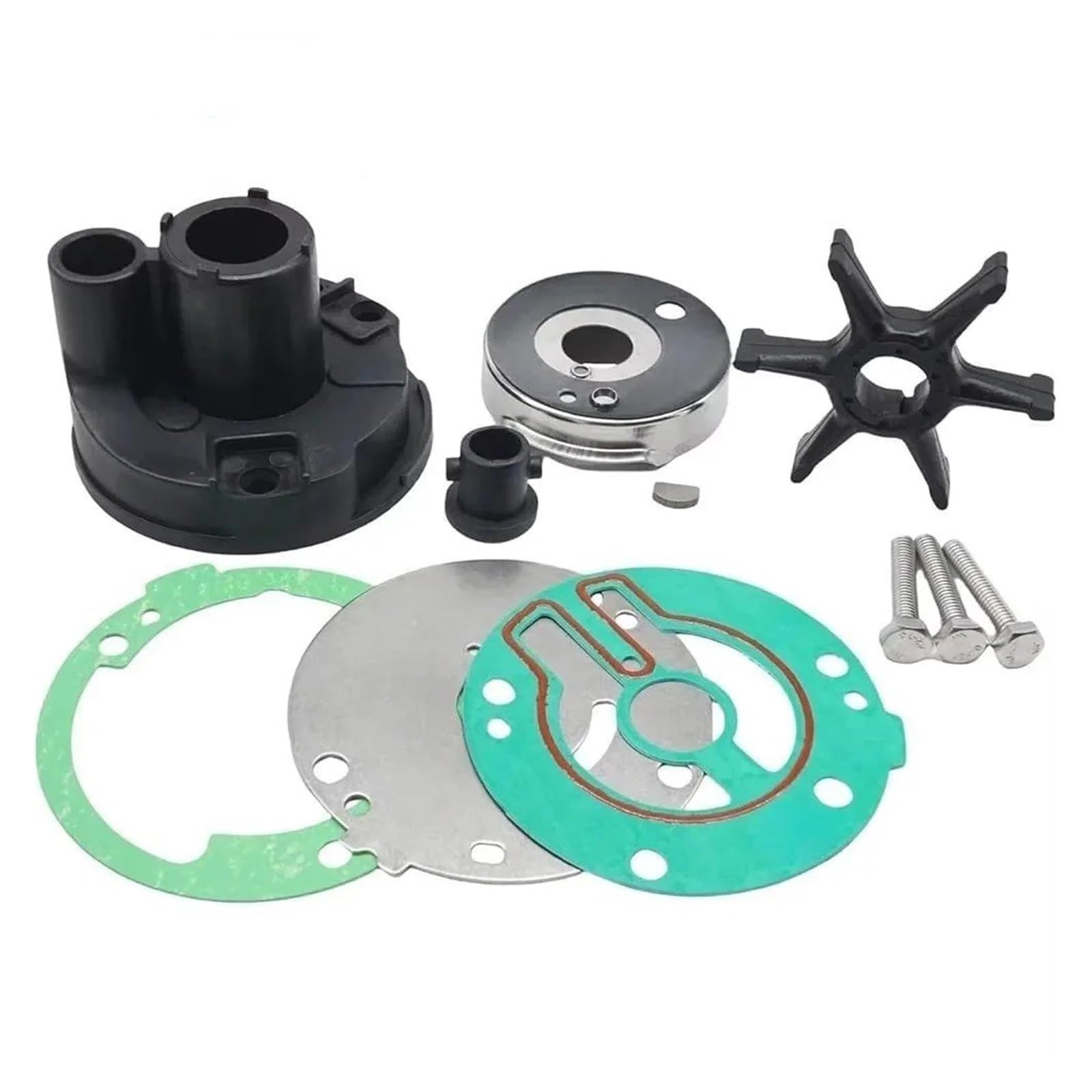 Bomba Agua Coche Kit Impulsor Bomba Agua 689-W0078-A6 Para Motor Para Fueraborda D2 Tiempos 25 30 HP 689-W0078-A4 689-W0078-04 689-W0078-00 18-3426 Bombas Agua