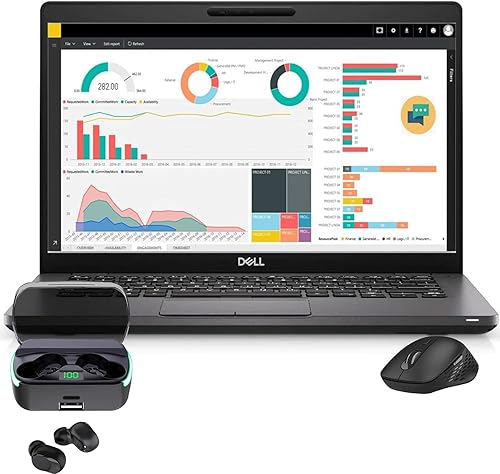 Dell Laptop Latitude 5400 14 Intel Core i5 8 generación i5-8365U Dual Core 256GB SSD 16GB 1920x1080 FHD Windows 10 Pro (renovado)