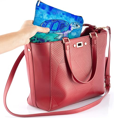 Miniatura 6 de Bolsa de maquillaje portátil de viaje bolsa de cosméticos impermeable organizador de artículos de tocador bolsa de almacenamiento bolsa con