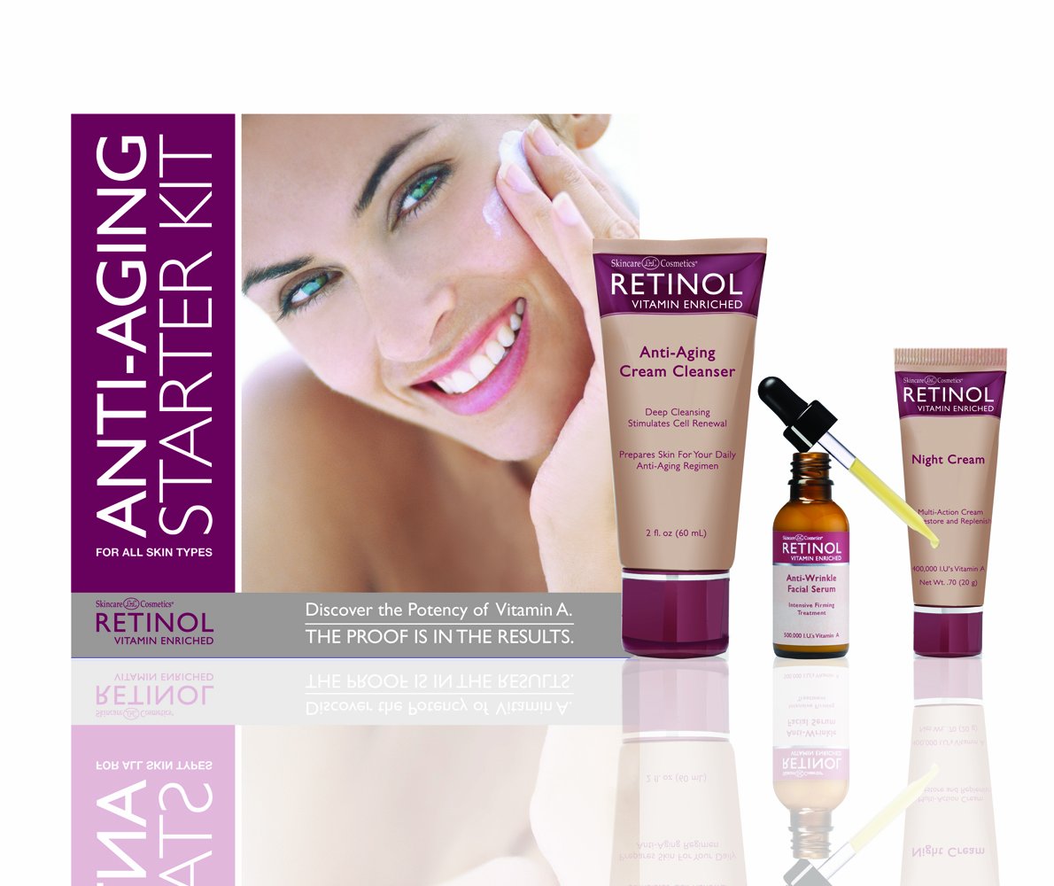 Retinol AntiAging Starter Kit, 7.7 Ounce Amazon.in Beauty
