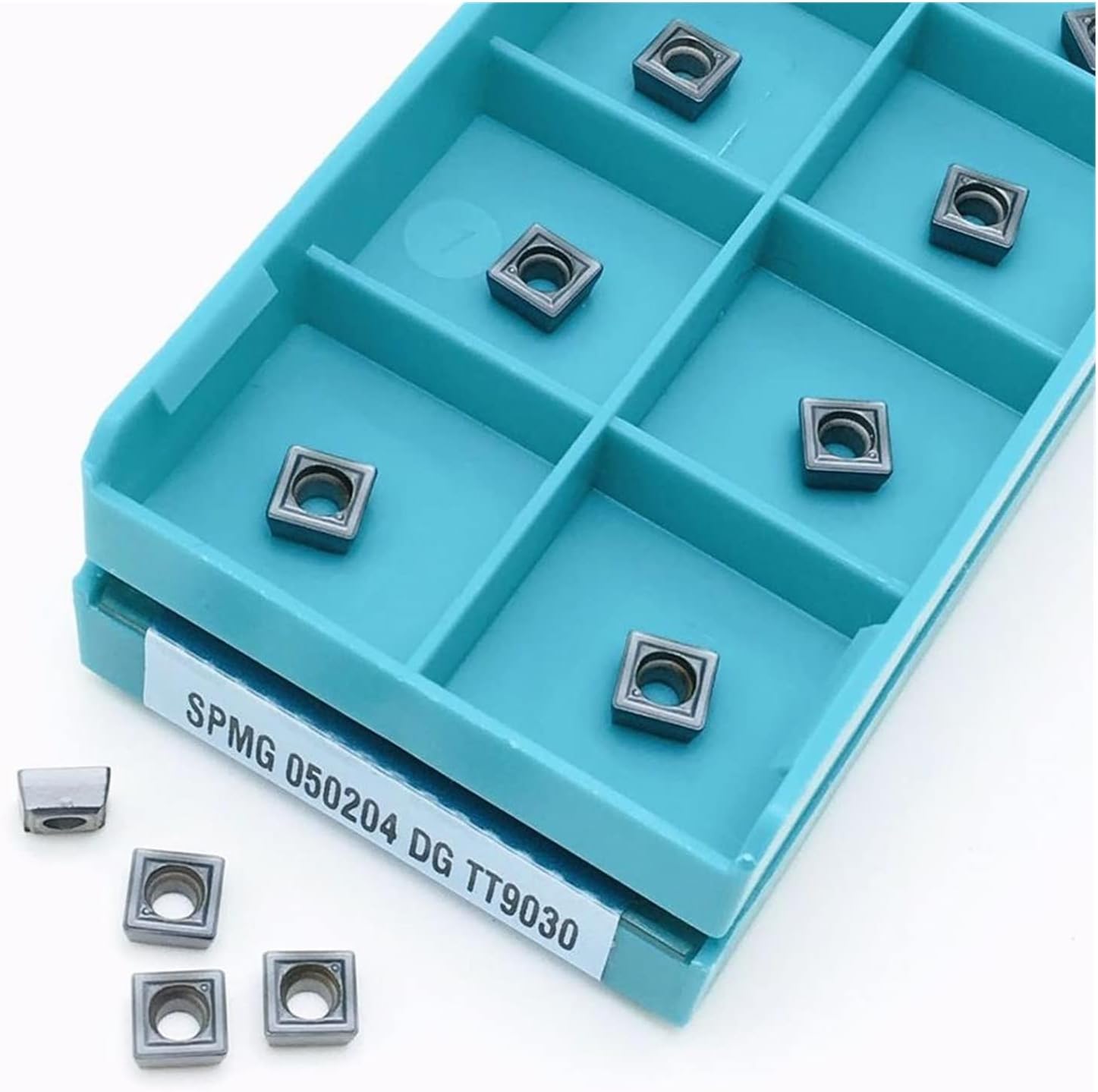 Carbide Milling Cutter SPMG050204 DG TT8020 TT9030 Indexable Carbide, Used For Metal U-drills SPMG 050204 Machine Tool Accessories, Turning Inserts