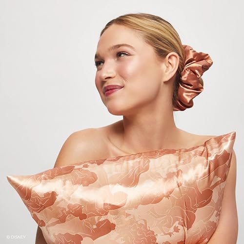 Vista 200 de Kitsch x Elf - Funda de almohada de satén con cremallera de tamaño queen/estándar, para el cabello y la piel, funda más suave que la seda, lavable a