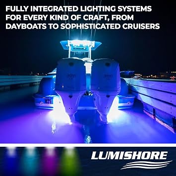 Lumishore Eclipse 4 Inch Floodlight, White Spreader Light (Flush Mount), 60-0519