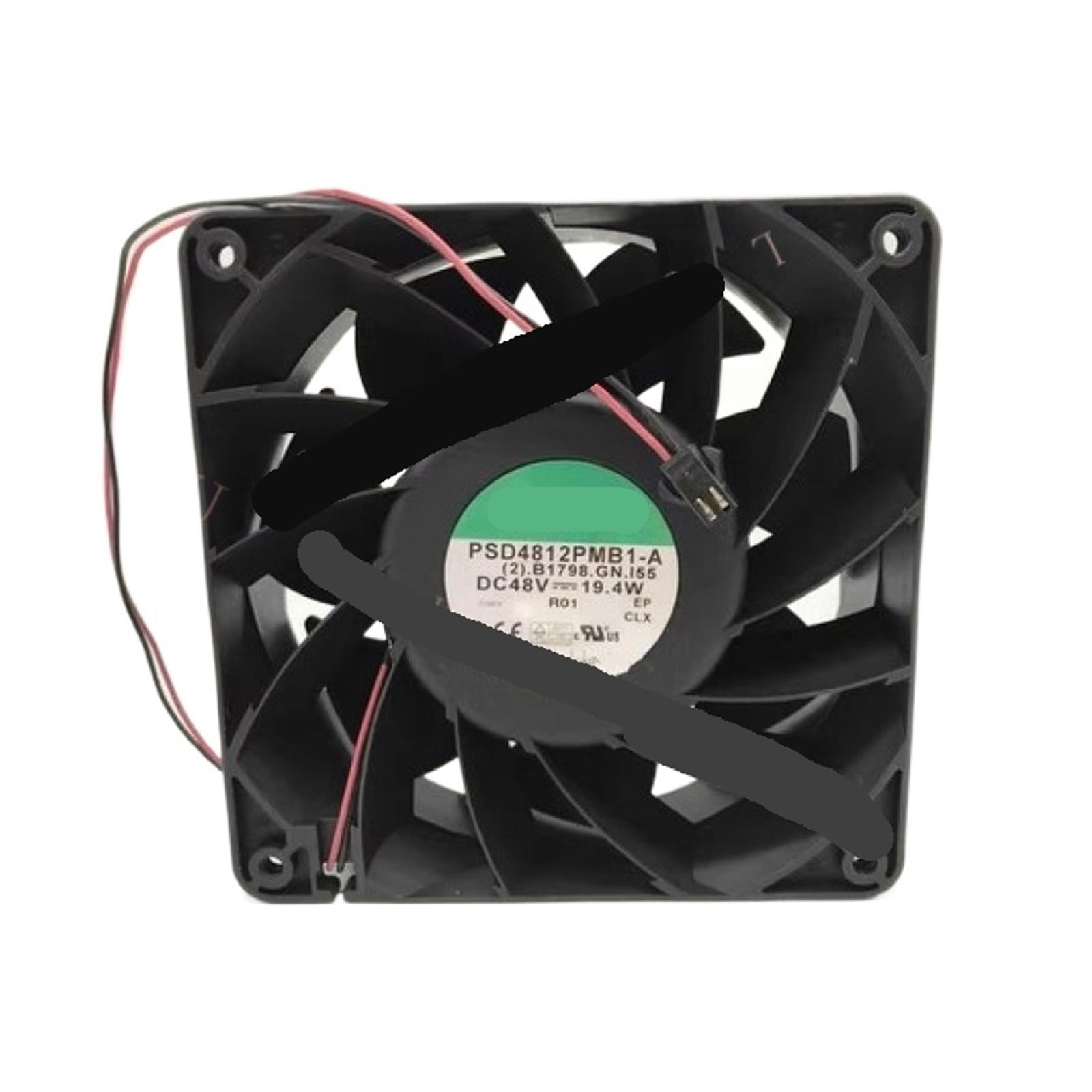 LWJYIPETZQ 12038 12CM PSD4812PMB1-A 48V 19.4W Cooling fan
