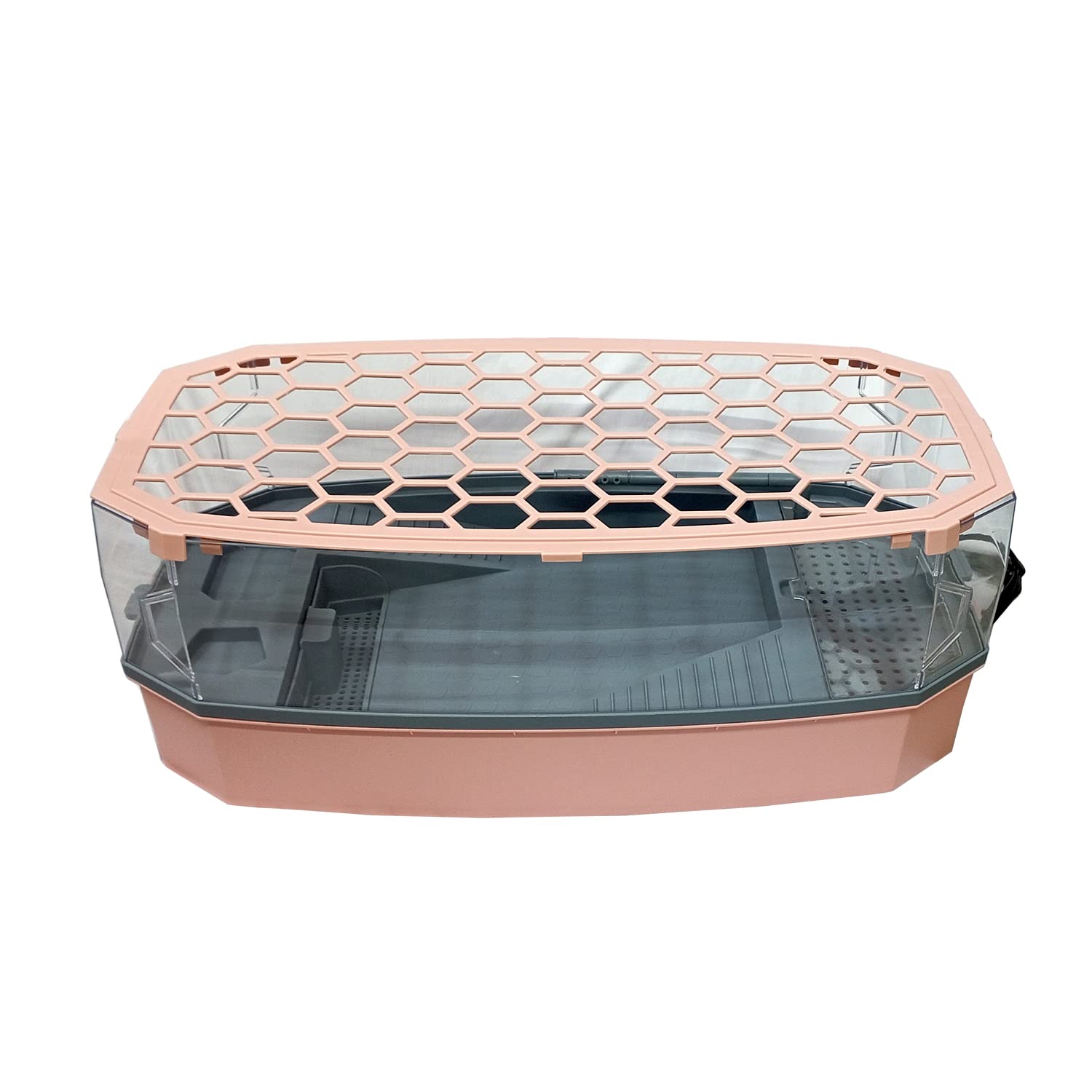 Jainsons Pet Products Acrylic Turtle Tank Aquarium with Filter, Turtle Habitat Reptile Tank Plastic Terrarium Safe and Durable, Turtle Tank with Lid Prevent (Large-Tank-2 FEET / 24 INCH)