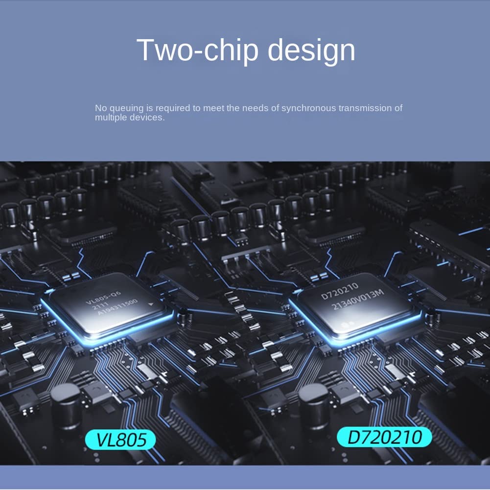 Karta Adaptera PCIE USB 6 Portów USB-A i 2 Porty USB-C PCI-E