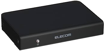 美品　ELECOM エレコム HDMI分配器 ブラック VSP-HDP12BK HDMI(R)分配器 - VSP-HDP12BK
