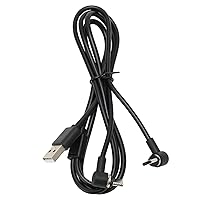 Vista 7 de Cable de carga para PS5, cable de datos tipo C de 2.6 pies, cable de carga magnético dual de 90 grados tipo C 2 en 1 para PS VR2 para interruptor