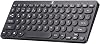 Blueforce Bt-k95 2.4Ghz Wireless+Bluetooth Wireless Silent Keyboard Black Dual Mode Phone Tablet Mac Compatible