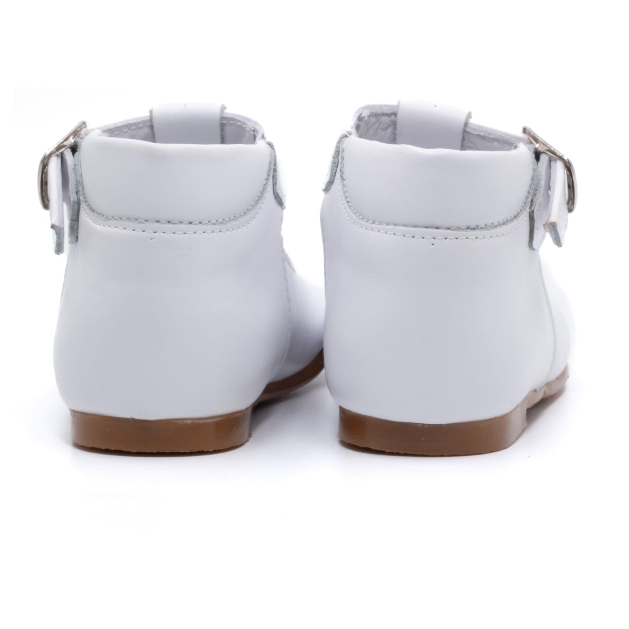 Boni & Sidonie - Zapatos para bebé, Blanco (blanco), 23 EU