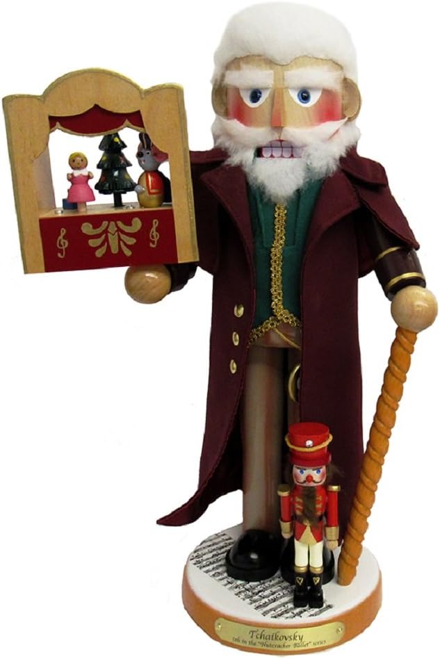 Kurt Adler Steinbach Tchaikovsky Musical Nutcracker Christmas Décor, STD, Multicolored