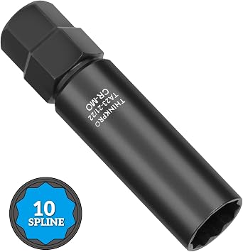 10 Spline Lug Nut Key Replacement for TA23-21/22, Compatible with Bimecc 10-Spline Lug Nuts and Lug Bolts,21MM and 22MM Hex Drive10 Point Wheel Socket