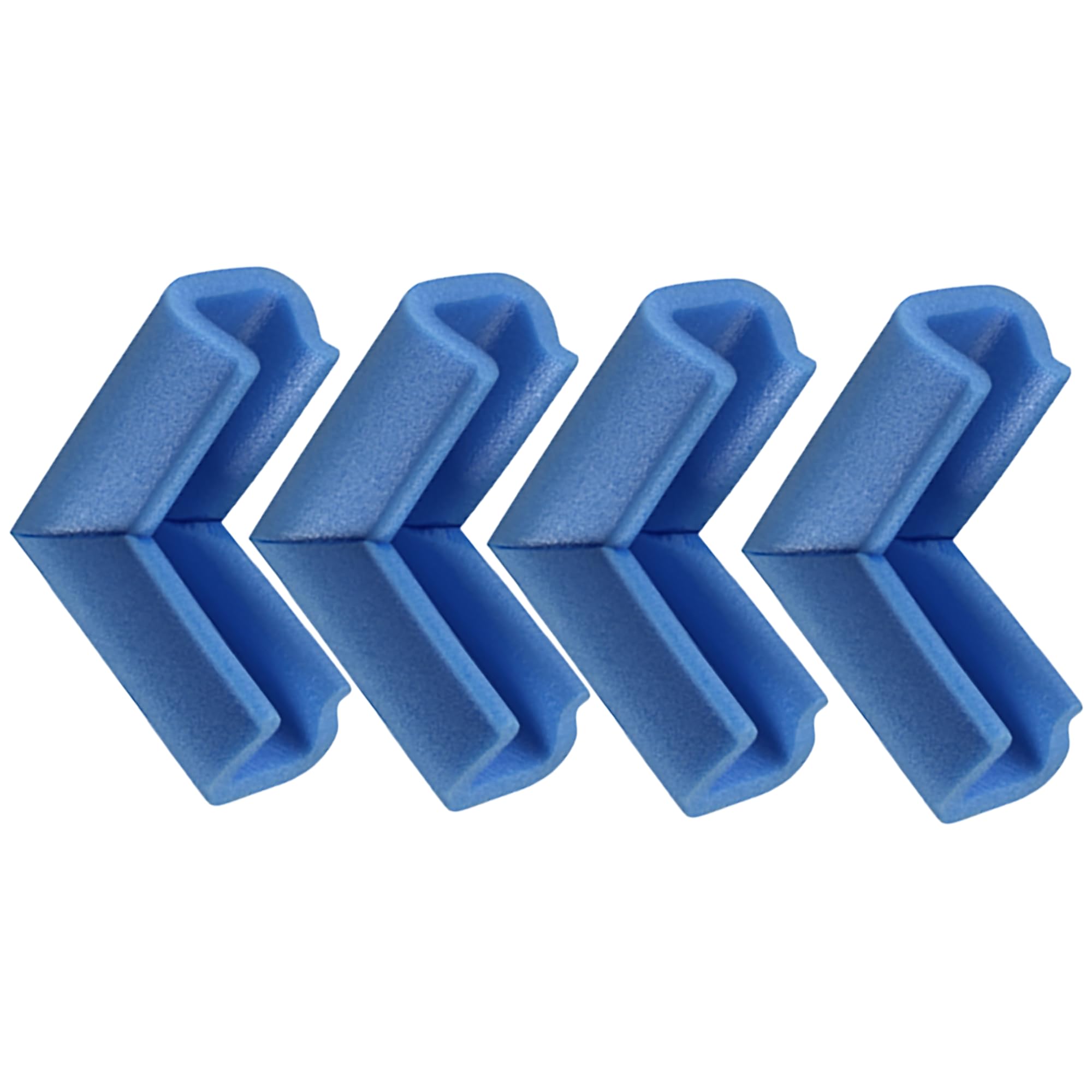 32x Protective Foam Corners For Shipping, Moving and Storage | Ideal For TVs, Mirror, Picture Frames & Fragile Items (45-60mm)