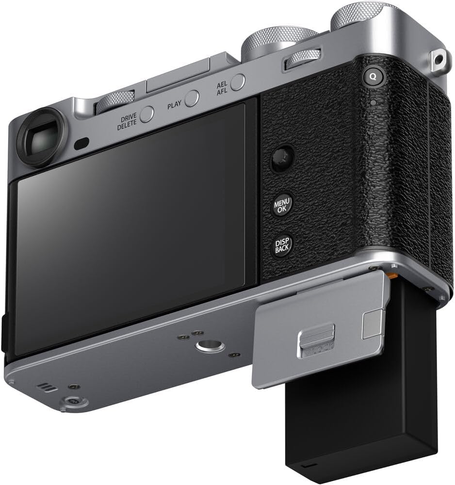 FUJIFILM X-E5 Mirrorless Camera with XF 23mm f/2.8 Lens (Silver) with 64GB SD Card and More Additional Accessories