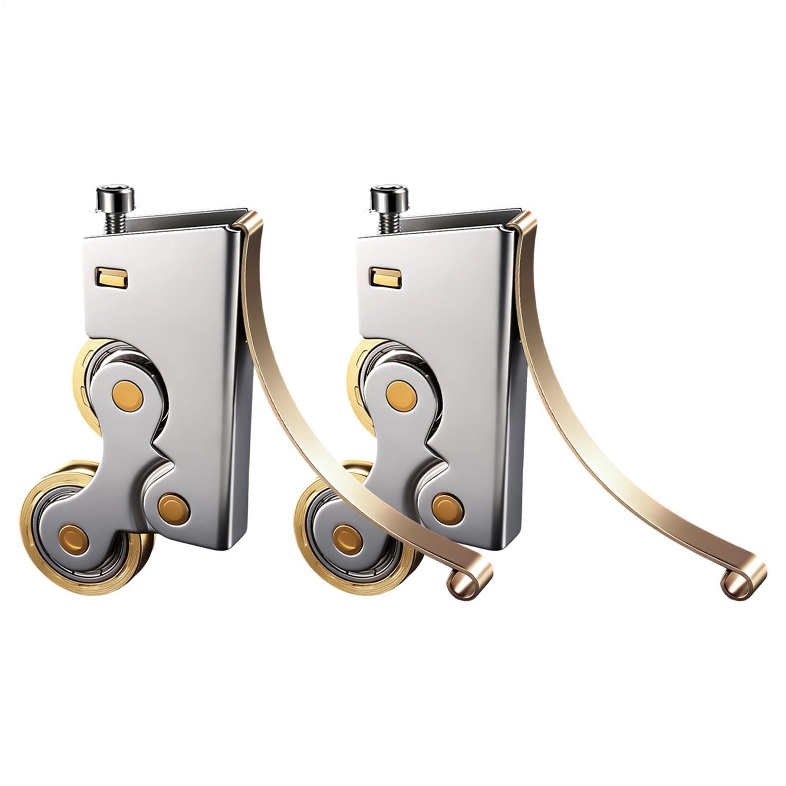 Rodillo para puerta de cristal deslizante kit de 2 piezas para reparación del hogar y baño